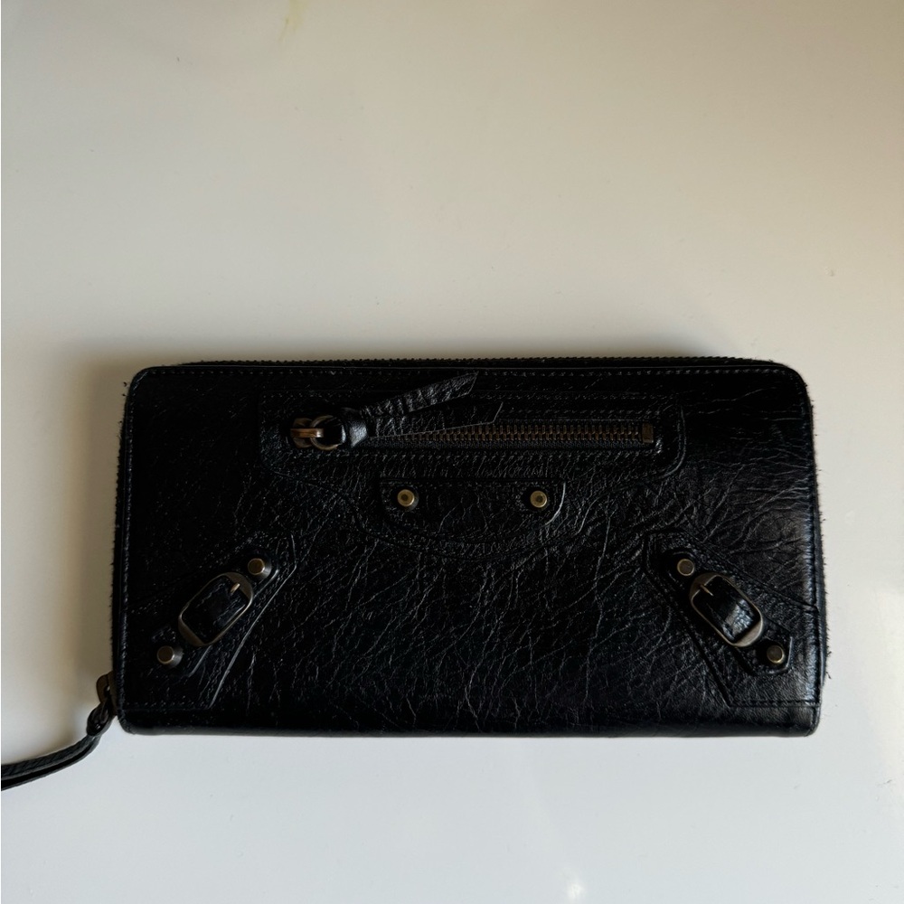 Balenciaga Motocross Leather Wallet!
